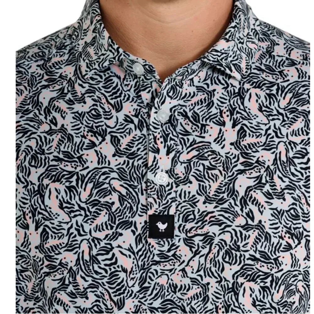 Bad Birdie Koi Koi Golf Polo - Picture 5 of 7